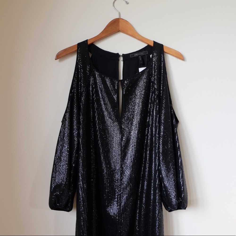 NWOT BCBG Sequin Sheath Dress